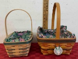 Longaberger 1998 -1993 Easter Basket?s