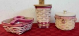 Longaberger small Horizon Of Hope Basket?s