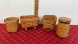Longaberger 1988 mini cradle basket?s