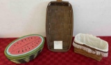 Longaberger Collectors Club watermelon Basket