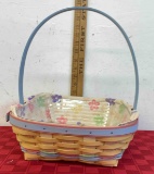 Longaberger 2013 Easter -Blue Basket