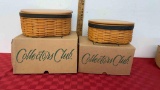 Longaberger collector club harmony basket #1-2
