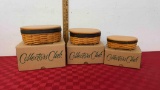 Longaberger collector club harmony basket #3-4-5