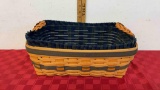 Longaberger Basket welcome home basket, 1997 collectors edition