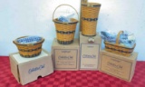 Longaberger Basket , Collector club J.W. collection miniature 2000?S Edition