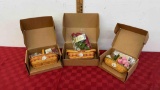 Longaberger Basket , Collector club miniature may series baskets