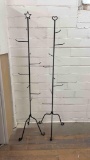 Longaberger wrought iron basket stand /holder /hooks tree 49-1/2?