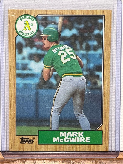 1987 Topps Mark McGwire Rookie