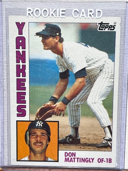 1984 Topps Don Mattingly Rookie