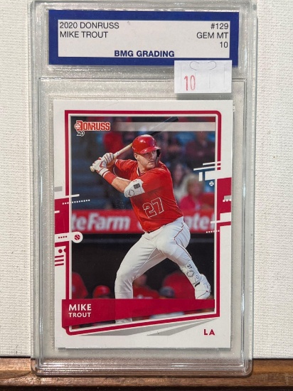 2020 DONRUSS MIKE TROUT BMG 10