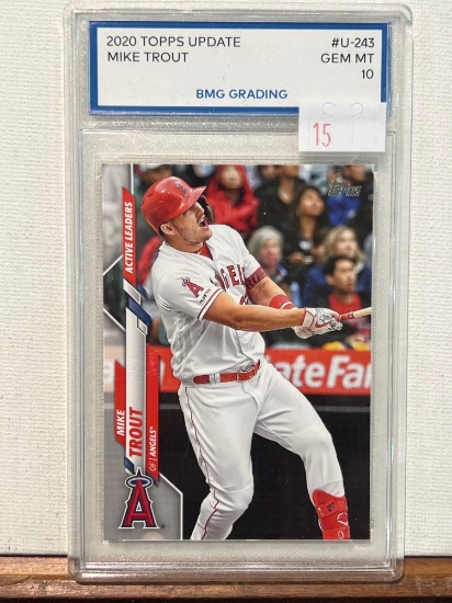 2020 TOPPS UPDATE MIKE TROUT BMG 10