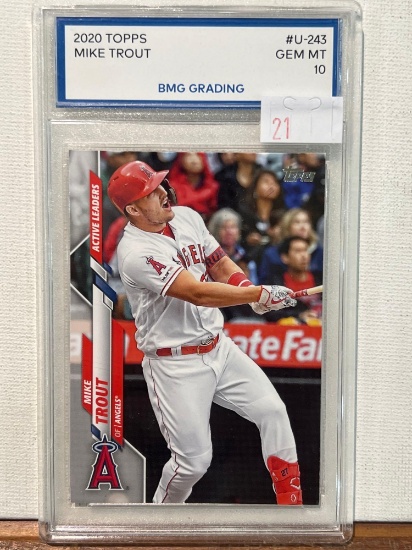 2020 TOPPS MIKE TROUT BMG 10