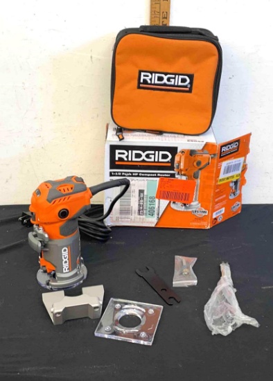 Ridgid- 1-1/2 Peak HP Compact Router