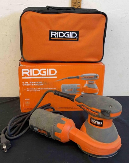 Ridgid 5in. Random Orbit Sander