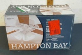 Hampton Bay 3 light LED indoor ceiling fan