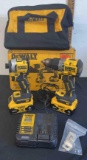 DeWalt Brushless 2-Tool Combo Kit 20V