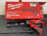 Milwaukee M12 cordless 10oz. caulk & adhesive gun
