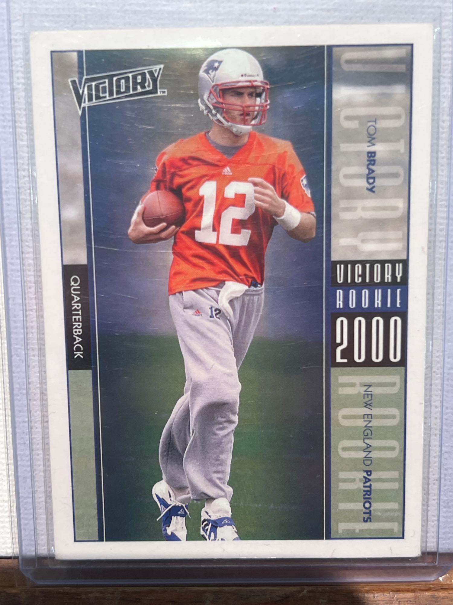 Sold at Auction: Lot of 10 2000 SP Authentic Tom Brady Rookie Card