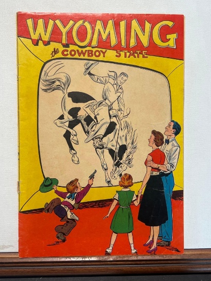 Wyoming The Cowboy State: Wyoming Commerce and Industry Commission 1954