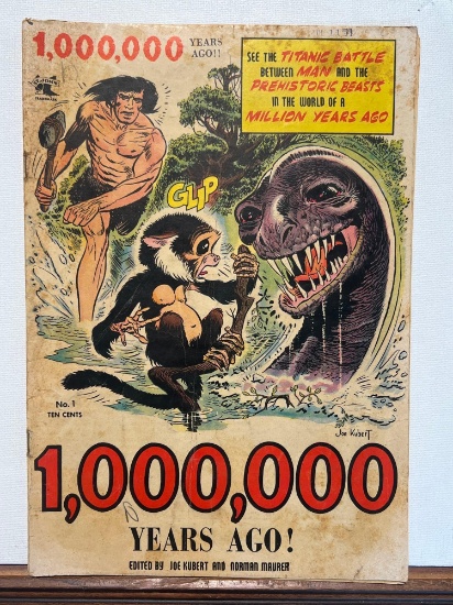 1,000,000 Years Ago: Vol 1- #1, Sept 1953