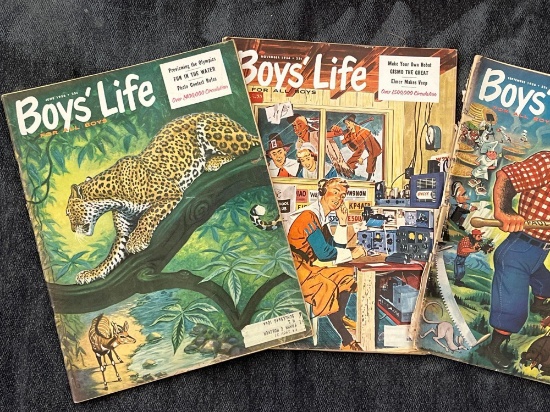 1956 Boys life magazines
