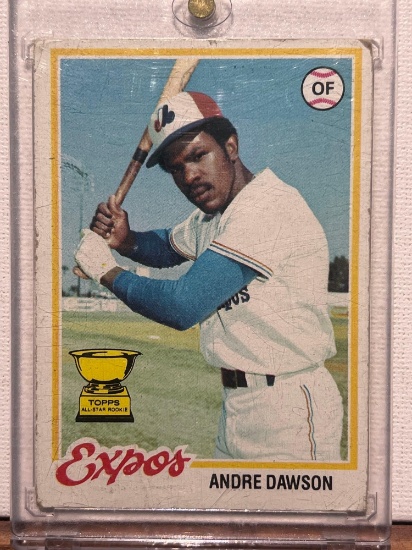 1978 Topps Andre Dawson All Star Rookie card