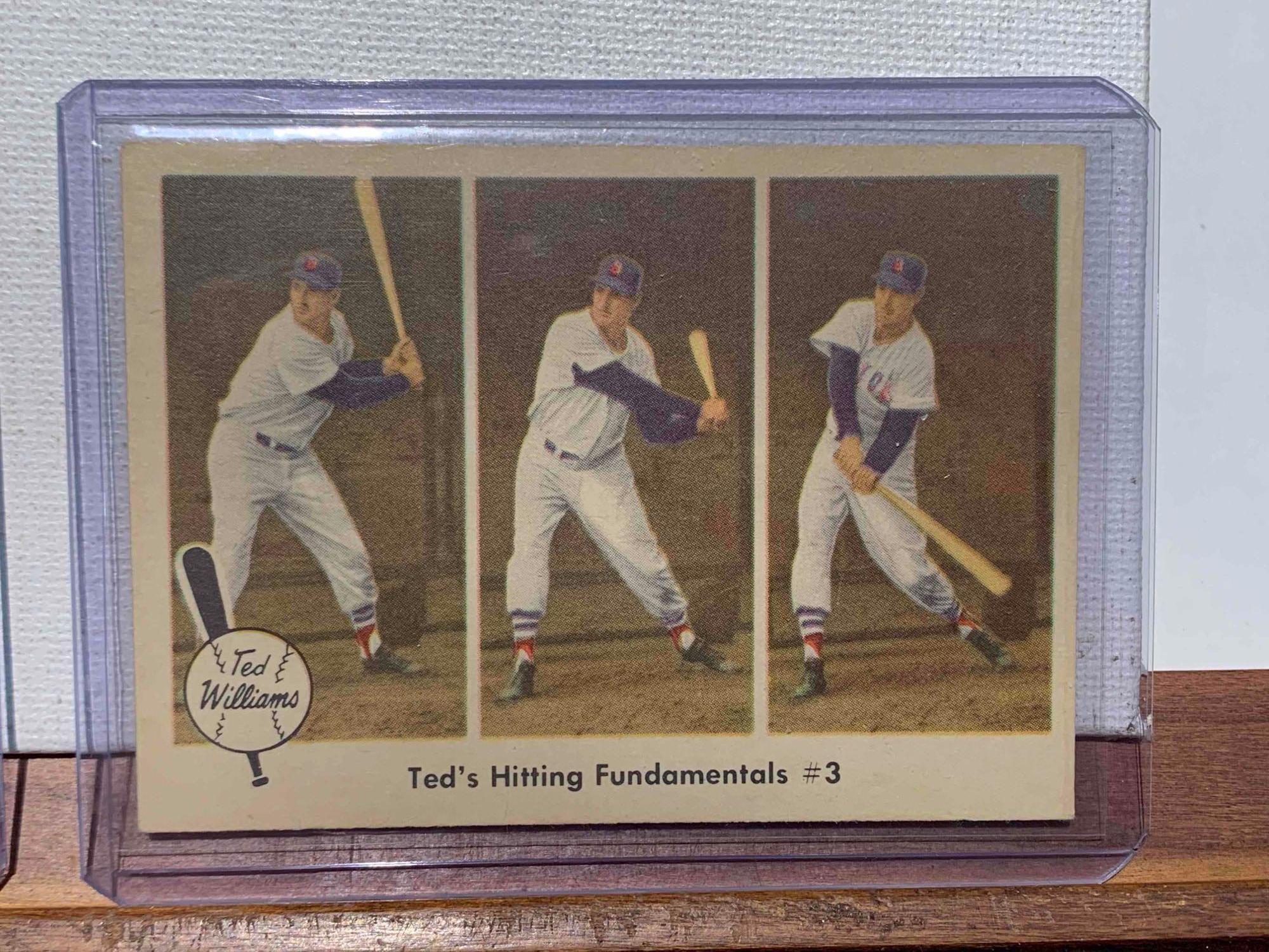1959 Topps Ted Williams  Old baseball cards, Baseball cards, Ted williams