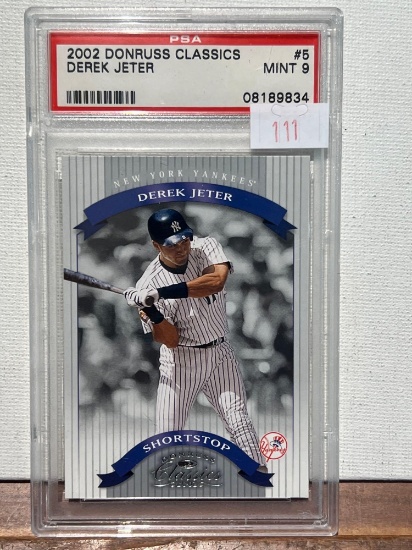 PSA 2002 DONRUSS CLASSICS DEREK JETER PSA 9