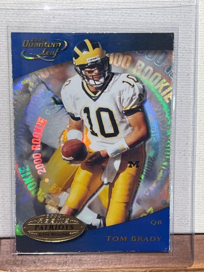 2000 Quantum Leaf Tom Brady Rookie