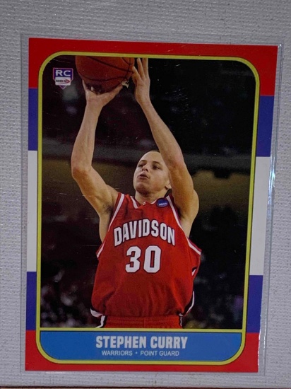 Stephen Curry Rookie Basketball card