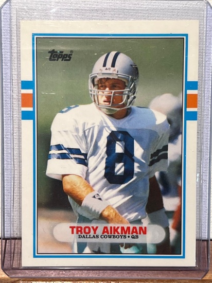 1989 Topps Troy Aikman Rookie