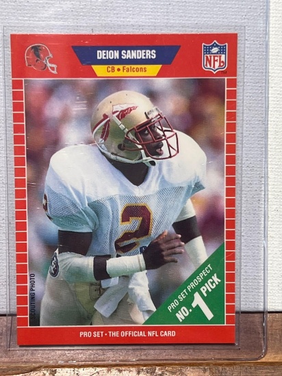1989 Proset Deion Sanders Rookie