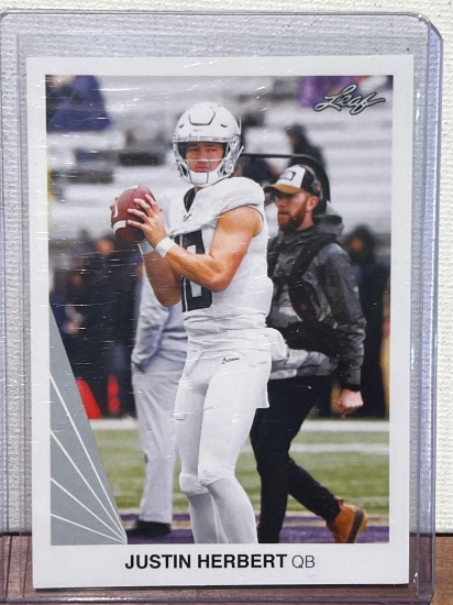 2020 Leaf Justin Herbert Rookie