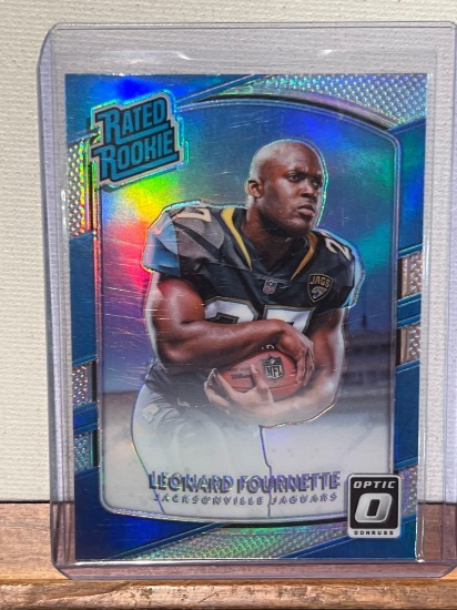 2017 Optic Leonard Fournette Refractor Rookie
