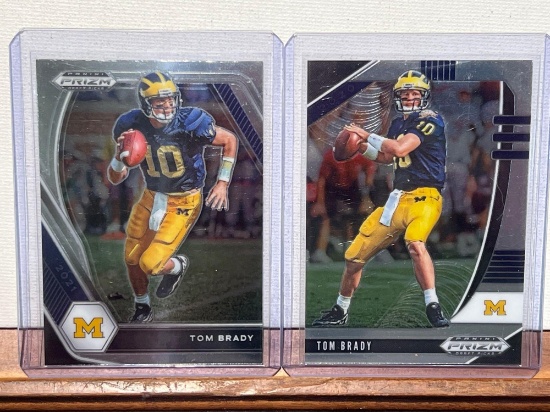 2020 and 21 Prizm Draft picks Tom Brady