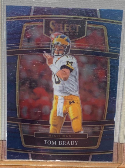 2022 Panini Tom Brady draft picks football card