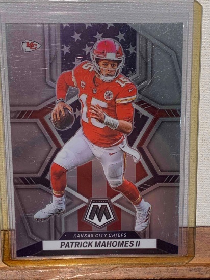 2022 Panini Mosaic Patrick Mahomes football card