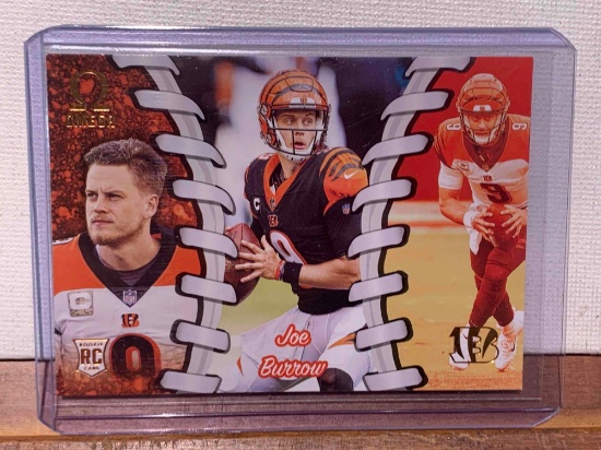 2020 Panini Joe Burrow omega rookie football card