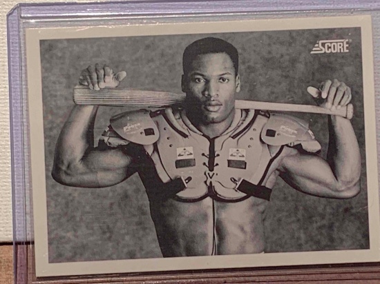 1990 score Bo Jackson baseball card