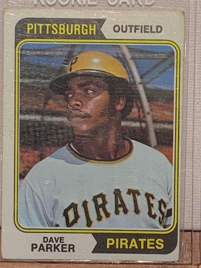 1974 tops Dave Parker baseball card