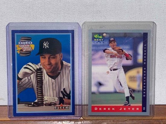 Assorted Derek Jeter Baseball cards