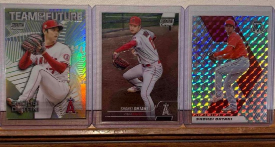 Assorted Shohei Ohtani Baseball cards