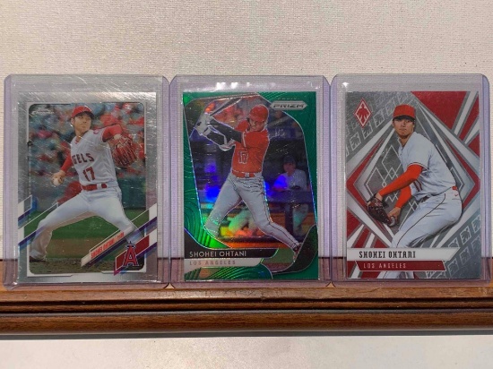 Assorted Shohei Ohtani Baseball cards