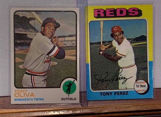 Assorted Baseball Cards Olivia, Perez