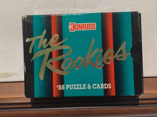 1988 Donruss The Rookies puzzle and cards