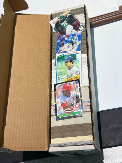 Lot of unchecked baseball