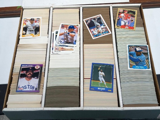 Lot of unchecked baseball