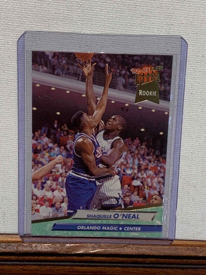 1993 Fleer Shaquille O?Neal Ultra Rookie Basketball card