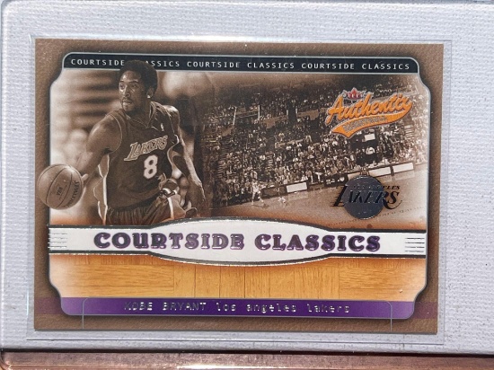 2001 Fleer Kobe Bryant Courtside Classics