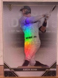 2021 Topps Aaron judge Holographic baseball card